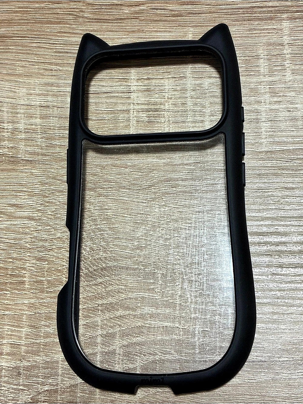 Rasta Banana iPhone 17 Pro Cat Ear Clear Case Black